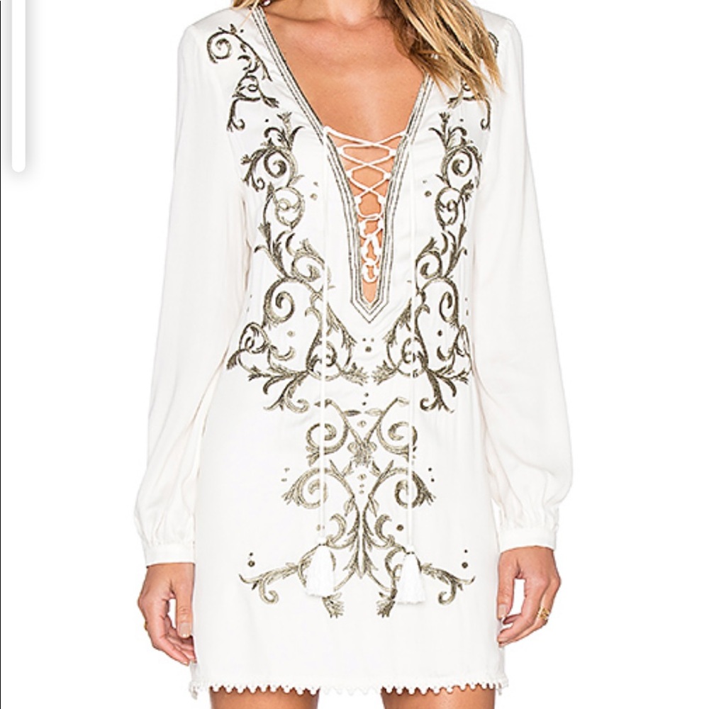 Jetset Diaries Castellina Dress in Ivory